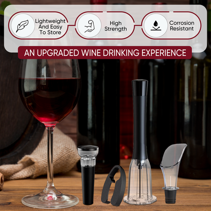 Air Pump Wine Opener - Gift for Wine Lovers